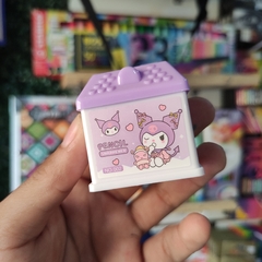 SACAPUNTAS DOBLES FORMA DE CASITA CON CONTENEDOR DE PLASTICO MUNDO SANRIO en internet