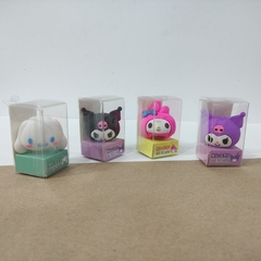 BORRADOR Y SACAPUNTAS PERSONAJES MUNDO SANRIO GOMAS DE BORRAR Y SACAPUNTAS 2 EN 1 CABEZAS DE PERSONAJES MUNDO SANRIO