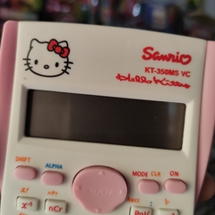 CALCULADORA ELECTRONICA CIENTIFICA HELLO KITTY 9 X 16.5 CM MUNDO SANRIO en internet