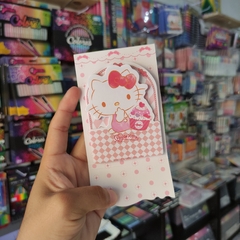 POST IT HELLO KITTY JOYTOP 45 PZS 3 SETS DE 15 C/U STICKY NOTES DECORADOS 8 X 11 CM MUNDO SANRIO NOTAS ADHESIVAS - Maco Creativos