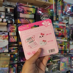 CALCULADORA ELECTRÓNICA HELLO KITTY ESPEJO CON CUBRE TECLADO Y ESPEJO INCLUIDO MUNDO SANRIO en internet