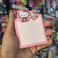 POST IT HELLO KITTY STICKY NOTES NOTAS ADHESIVAS 7 X 9 CM MUNDO SANRIO