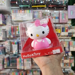 MEGA SACAPUNTAS DE ESCRITORIO HELLO KITTY COLOR ROSA 8.5 X 11.5 CM SACAPUNTAS MANUAL DE POLEA MUNDO SANRIO