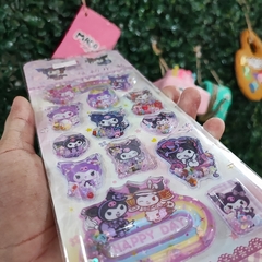 STICKERS DE AGUA PERSONAJES MUNDO SANRIO AGITABLES 3D MUNDO SANRIO - Maco Creativos