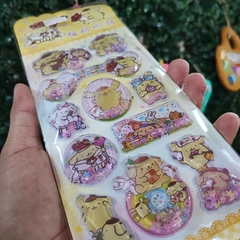 STICKERS DE AGUA PERSONAJES MUNDO SANRIO AGITABLES 3D MUNDO SANRIO