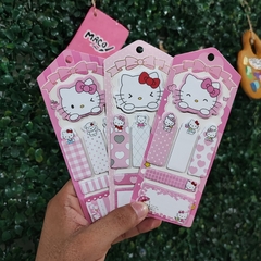 POST IT SEPARADORES DECORADOS HELLO KITTY PAPEL 60 X 157 MM 6 SETS DE 20 PZS C/U MUNDO SANRIO - comprar en línea