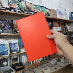 LIBRETAS PIEL SINTETICA 21 X 14.5 CM PASTA DURA CIERRE DE ELÁSTICO SEPARADOR PEGADAS LIBRETAS