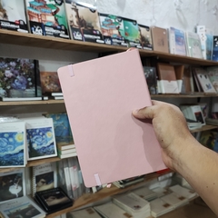 LIBRETAS PIEL SINTETICA 21 X 14.5 CM PASTA DURA CIERRE DE ELÁSTICO SEPARADOR PEGADAS LIBRETAS - tienda en línea