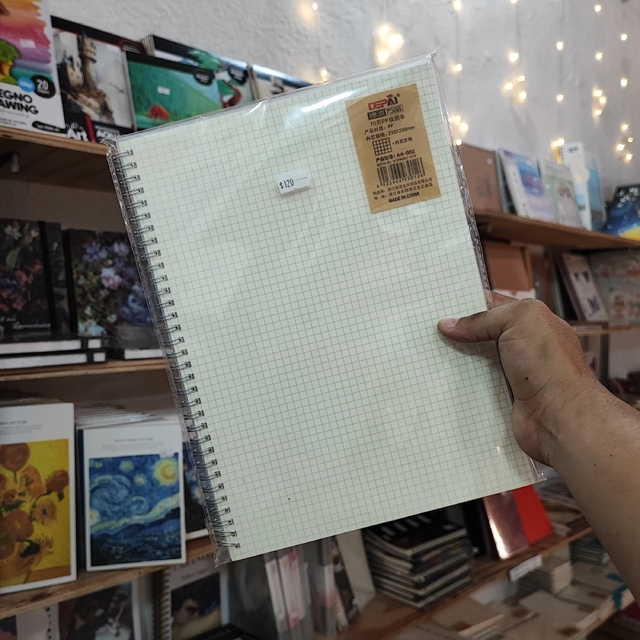 LIBRETAS MARCA DEPAI CUADROS 210 X 288 MM 70 PAGS ARILLOS METALICOS ...