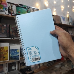 LIBRETAS MARCA DEPAI A5 145 X 210 MM CF 70 PAGS HOJAS DE RAYAS ARILLOS METÁLICOS PASTA DE PLÁSTICO SUAVE LIBRETAS - tienda en línea