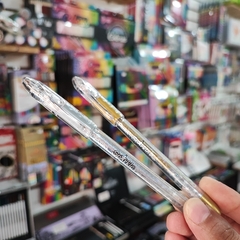 PLUMAS PENTEL SPARKLE POP TRAZO GRUESO 1.0 MM PAPEL OSCURO Y CLARO TINTA GEL METALICA LAPICERO BOLÍGRAFOS - comprar en línea