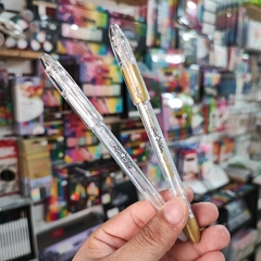 PLUMAS PENTEL SPARKLE POP TRAZO GRUESO 1.0 MM PAPEL OSCURO Y CLARO TINTA GEL METALICA LAPICERO BOLÍGRAFOS en internet