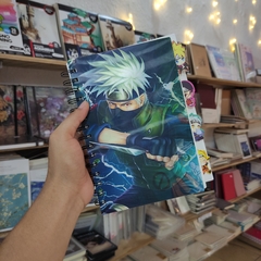 LIBRETAS BORUTO/NARUTO 21 X 16.5 CM PASTA SEMI DURA ARILLOS METALICOS HOJAS RAYAS SEPARADORES INCLUIDOS PORTADA 3D LIBRETAS - comprar en línea