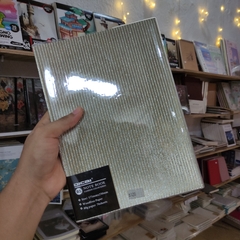 LIBRETAS DICAI B5 175 X 250 MM FASHION COLOR SERIES GLITTER 76 HOJAS 80 GR RAYAS PROTECTOR DE PLÁSTICO LIBRETAS