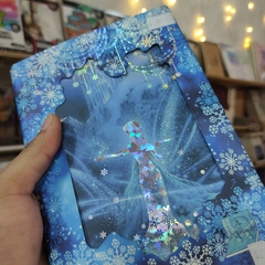 LIBRETA ICE MAGIC ELSA FROZEN IMAGEN RELIEVE 3D HOJAS DECORADAS PASTA DURA 128 X 188 MM 112 HOJAS LIBRETAS - comprar en línea