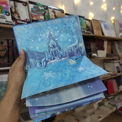 LIBRETA ICE MAGIC ELSA FROZEN IMAGEN RELIEVE 3D HOJAS DECORADAS PASTA DURA 128 X 188 MM 112 HOJAS LIBRETAS - tienda en línea