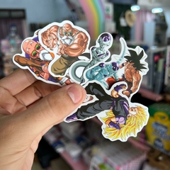 STICKERS PERSONAJES VARIOS GOKU TY STICKER 5O PZS STICKERS - tienda en línea