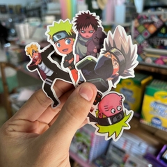 STICKERS PERSONAJES VARIOS NARUTO TY STICKER 5O PZS STICKERS