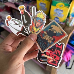 STICKERS PERSONAJES VARIOS NARUTO TY STICKER 5O PZS STICKERS en internet