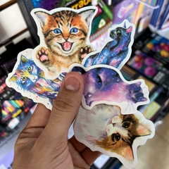 STICKERS VARIOS GATITOS TY STICKER 5O PZS STICKERS - tienda en línea