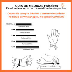 Pulseira Hematita com 7 Chakras em Pedra Natural 8mm e Pingente Lótus - loja online