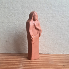 Jesus Imagem em Cerâmica Mini Escultura - loja online