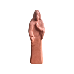 Jesus Imagem em Cerâmica Mini Escultura