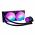 ENFRIAMIENTO LIQUIDO GAME FACTOR LQG601-BK NEGRO RGB 2 VENTILADORES ( COMPATIBLE CON INTEL 1700 ) - comprar en línea