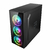 GABINETE BALAM RUSH SPECTRUM DRAGONFLY NEGRO C. TEMPLADO 3 VENTILADORES RGB BR-929561