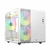 GABINETE BALAM RUSH TANK MINI BLANCO GI930 C. TEMPLADO 3 VENTILADORES RGB BR-936040