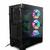 GABINETE YEYIAN HOLLOW C. TEMPLADO 3 VENTILADORES RGB YGH-49703 - tienda en línea