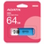 MEMORIA USB 2.0 ADATA C906 (64GB) AZUL, AC906-64G-RWB