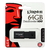 MEMORIA USB 3.0 KINGSTON DT100 (64GB) NEGRO DT100G3-64GB