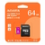 MICRO SD ADATA 64GB CON ADAPTADOR CLASE 10 AUSDX64GUICL10-RA1