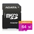 MICRO SD ADATA 64GB CON ADAPTADOR CLASE 10 AUSDX64GUICL10-RA1 - comprar en línea