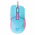 MOUSE ALAMBRICO GAMER OCELOT CREATORS AZUL CON MORADO RGB, OCM CANDY BLUE - comprar en línea