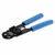 PINZA CRIMPEADORA BROBOTIX TL-210N PARA PLUGS RJ45, BAJO IMPACTO, AZUL 000210 en internet