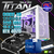 PC GAMER TITAN SILVER INTEL CORE I9 13900F / 32GB DDR4 / 1TB SSD M.2 4.0 / B760 / RTX 4070