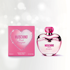 Fragancia para dama Pink Bouquet de Moschino 100 ml.