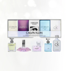 Calvin Klein For Women 5 pz Mini Perfume Gift Set