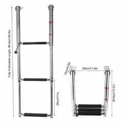 Escalera sobre planchada-3 esc. - comprar online