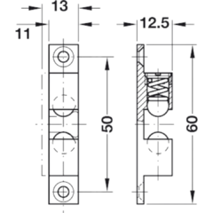 Retén 60 mm p/atornillar - comprar online