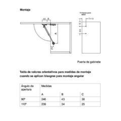 Pistón a gas 80N puerta elevable-Soft Closing - Pedroni Náutica