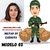 Sua caricatura - Militar Exército (Mulher) na internet