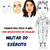 Sua caricatura - Militar Exército (Mulher) - loja online