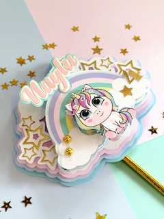 Cake Topper unicornio 3d en internet