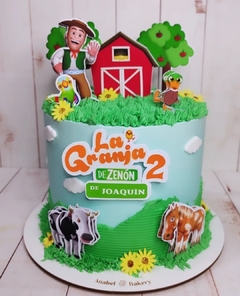 Cake topper La granja de zenón - comprar online