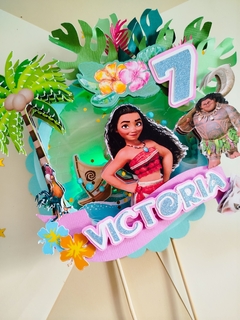 Cake Topper shaker MOANA