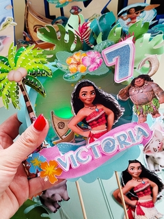 Cake Topper shaker MOANA - tienda online