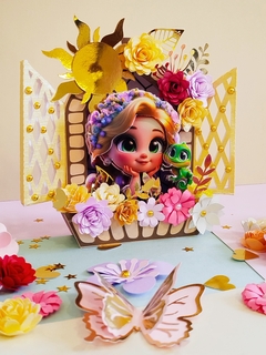 Imagen de Cake toppers ( Deco torta RAPUNZEL)